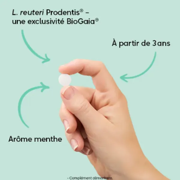 BioGaia Prodentis pastilles Probiotiques bucco-dentaires