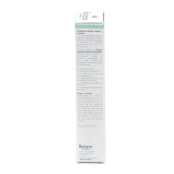 Biolane Expert Cicabébé baume réparateur apaisant Bio