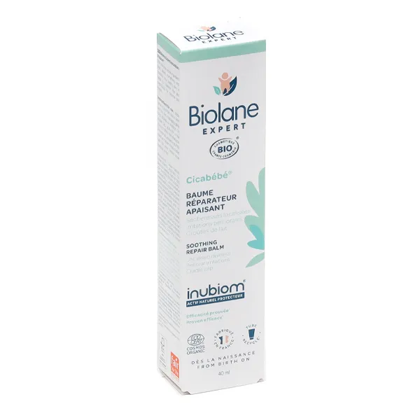 Biolane Expert Cicabébé baume réparateur apaisant Bio