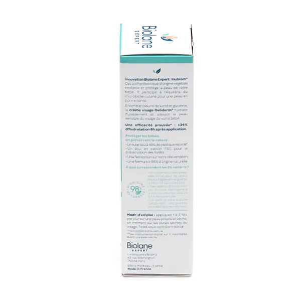 Biolane Expert Deliderm Crème Visage Hydratante