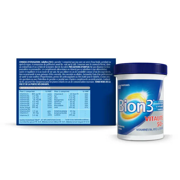 Bion 3 Energie 50+ comprimés