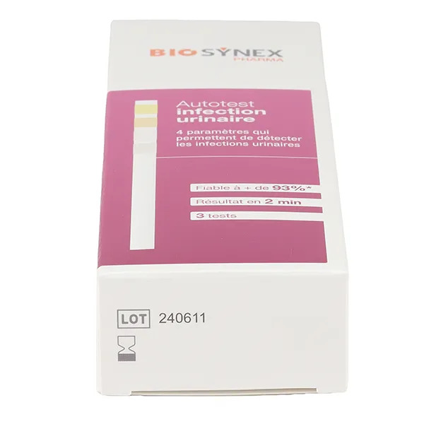 Biosynex autotest infection urinaire bandelettes