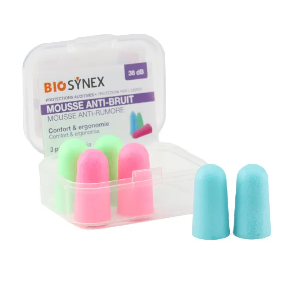 Biosynex Protections auditives Mousse anti bruit