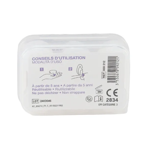 Biosynex protections auditives anti bruit silicone