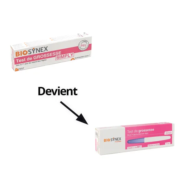 Biosynex Test de grossesse Simply