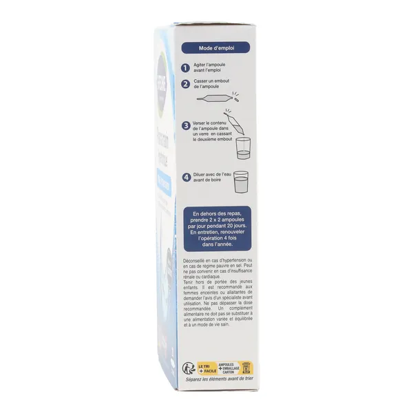 Biotechnie Plasma marin hypertonique ampoules
