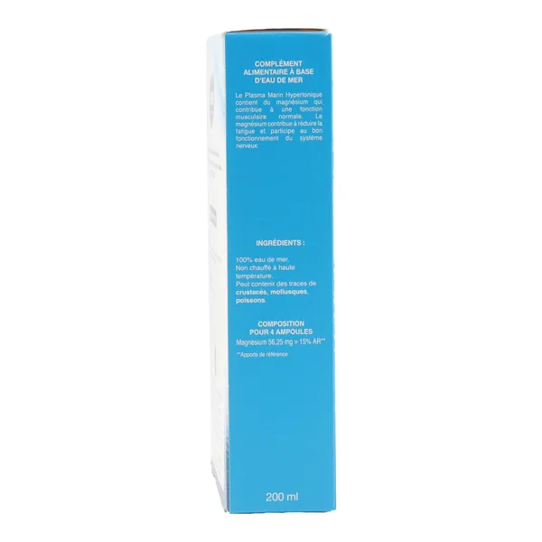 Biotechnie Plasma marin hypertonique ampoules