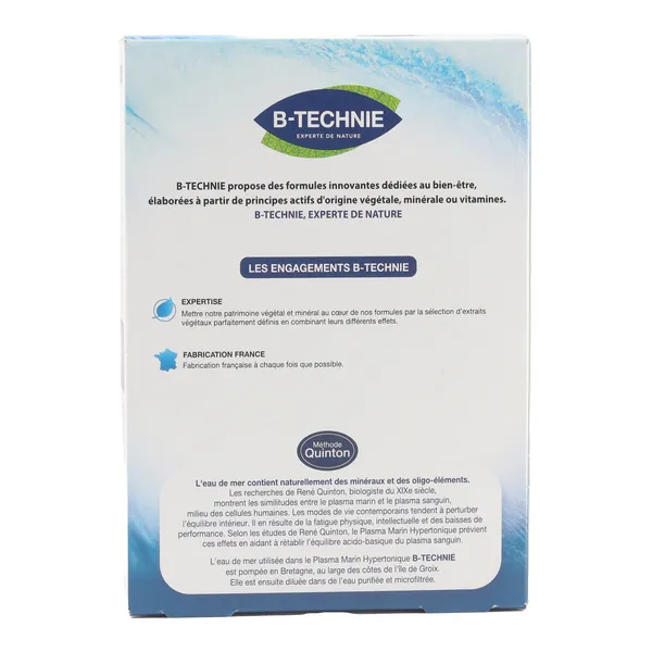 Biotechnie Plasma marin hypertonique ampoules