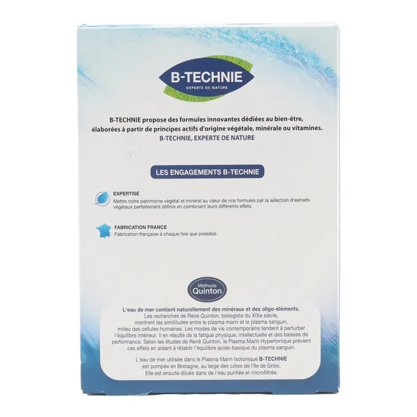 Biotechnie Plasma marin isotonique ampoules