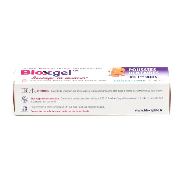 Bloxgel poussées dentaires