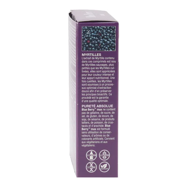 Blue Berry Max comprimés pour les yeux