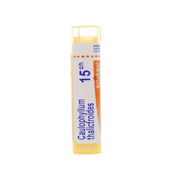 Caulophyllum thalictroides granules homéopathie Boiron