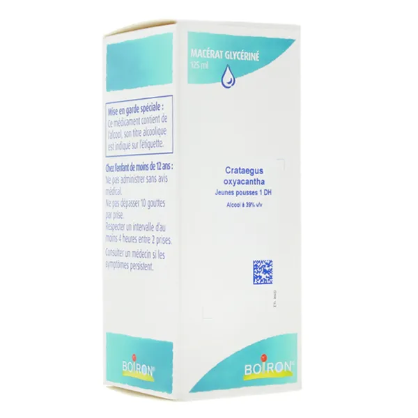 Boiron macérat glycériné Crataegus Oxyacantha jeunes pousses 1 DH