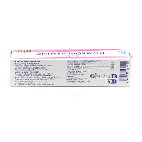 Homeoplasmine pommade Boiron