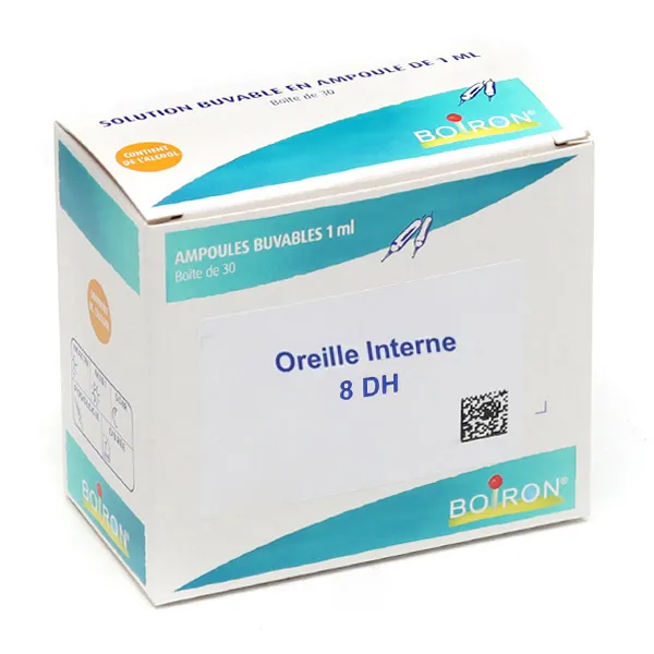 Boiron Oreille interne 8 DH ampoules