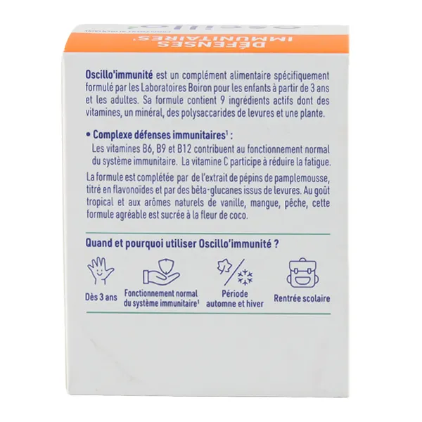 Oscillo Immunité stick