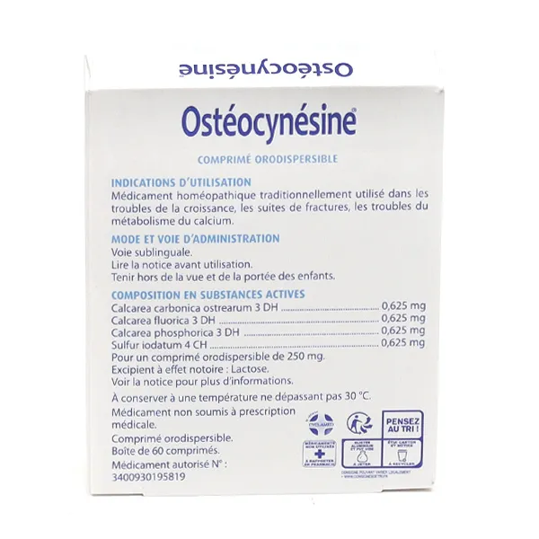 Ostéocynésine Boiron comprimés