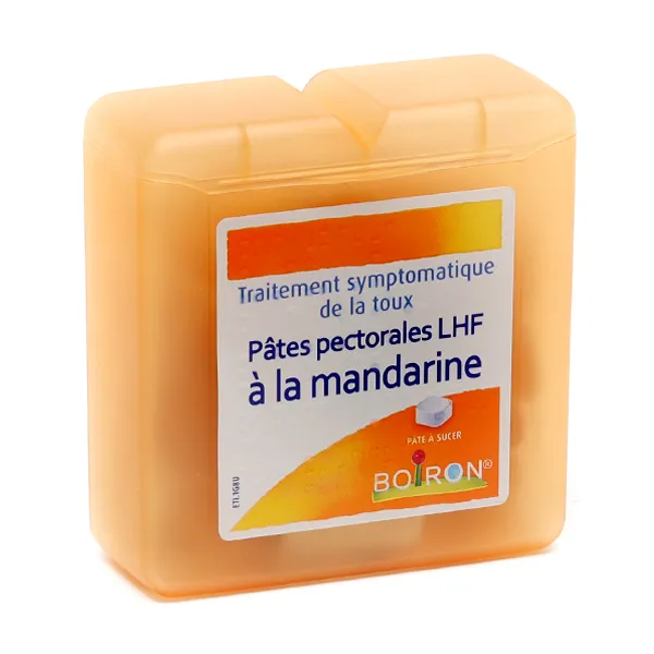 Boiron pâtes pectorales LHF à la mandarine