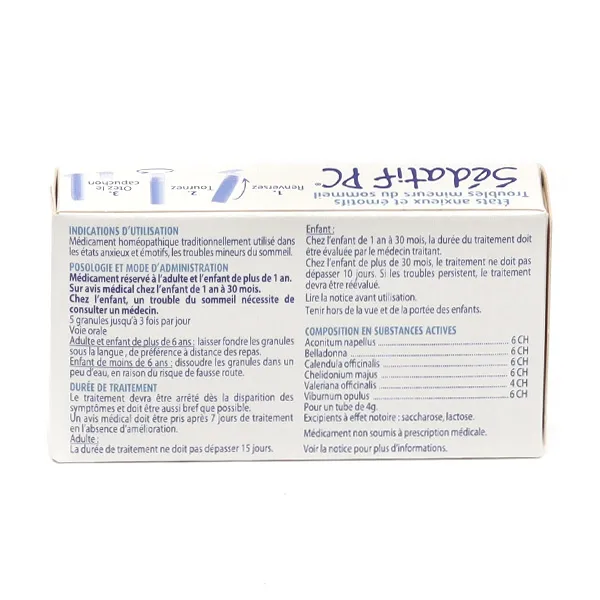 Sédatif PC Boiron granules
