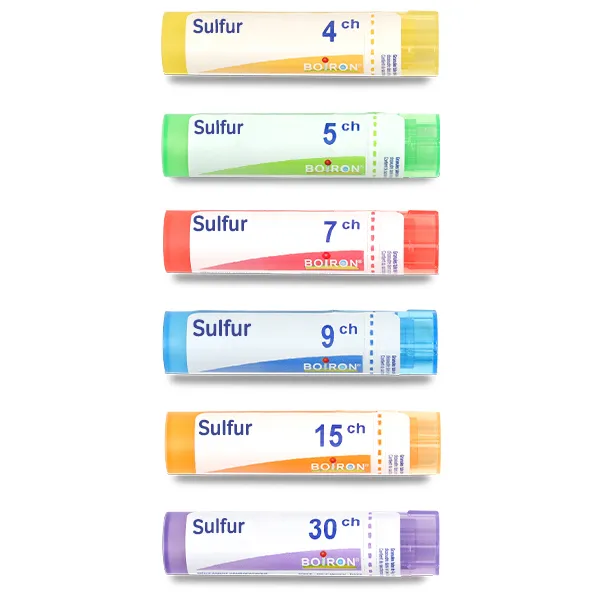 Boiron Sulfur granules homéopathiques