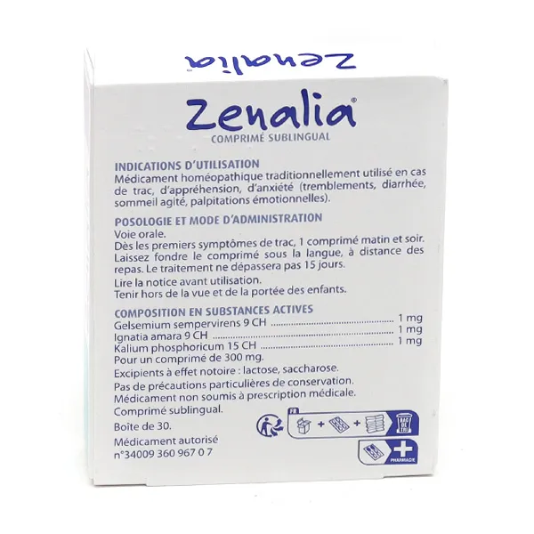 Zenalia Boiron comprimé Stress