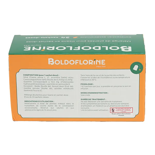 Boldoflorine Constipation occasionnelle tisane