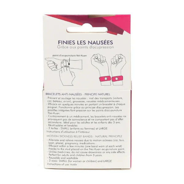 Pharmavoyage bracelet anti-nausées