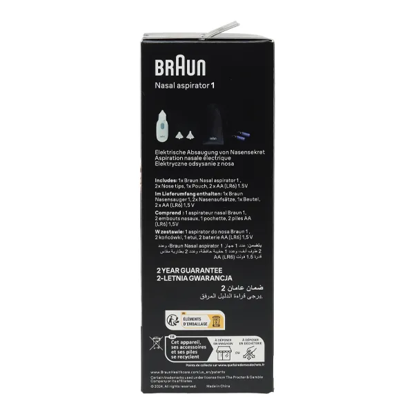 Braun Mouche bébé électrique