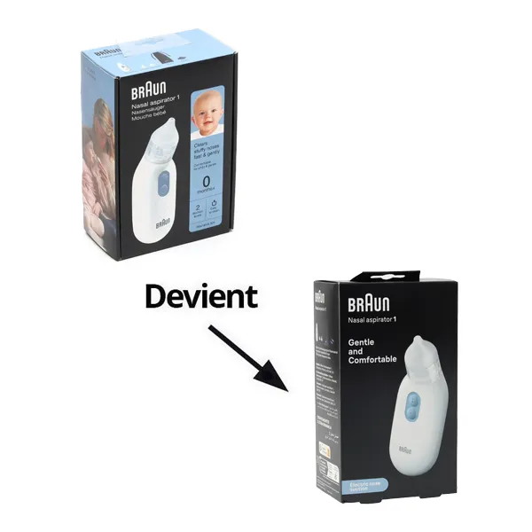 Braun Mouche bébé électrique