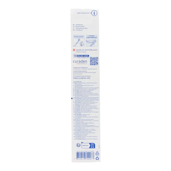 Curaprox Brosse à dents CS 5460 Ortho ultra soft