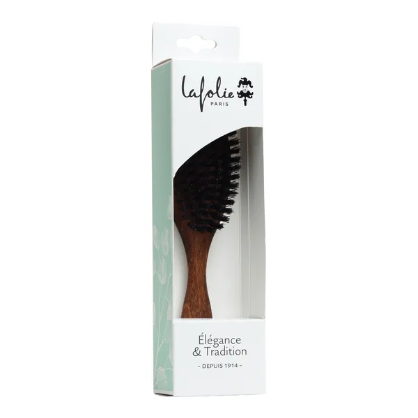Lafolie Brosse à cheveux en poils de sanglier