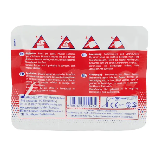 Burnshield compresse anti brûlure