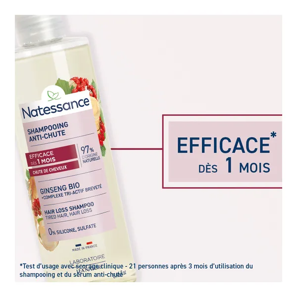 Natessance shampooing anti-chute