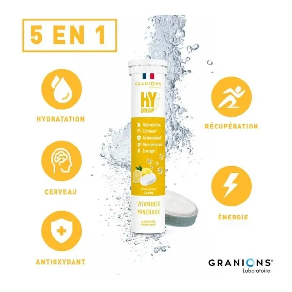 Granions Hydrop Vitamines et Minéraux comprimés