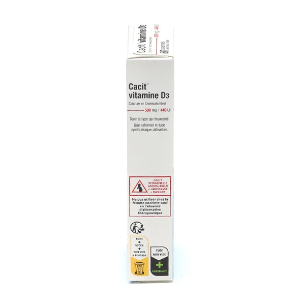 Cacit D3 500 mg comprimés