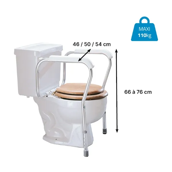 Appui de toilettes Lumex