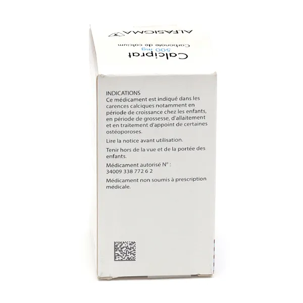 Calciprat 500 mg comprimés à sucer
