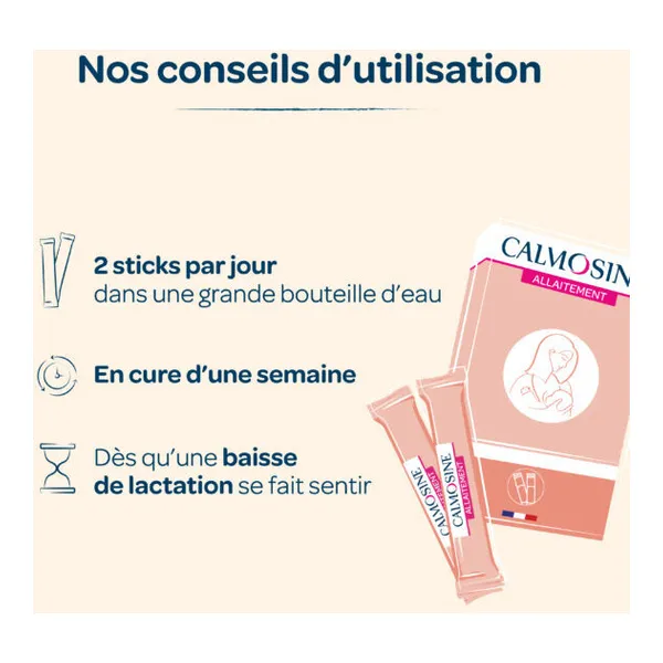 Calmosine allaitement boisson unidoses