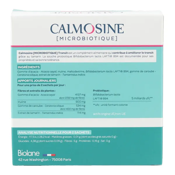 Calmosine Transit sachets