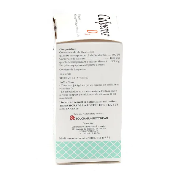 Calperos D3 comprimés à sucer