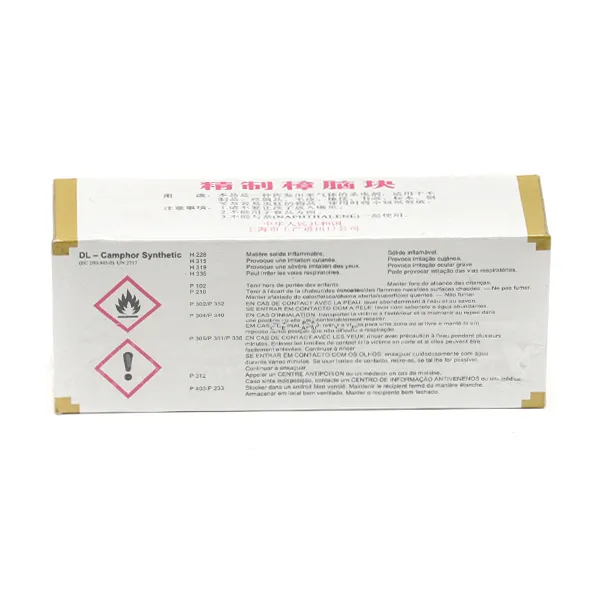 Cooper camphre tablettes