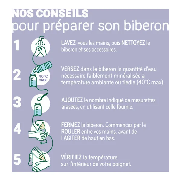 Babybio Caprea Lait de chèvre 1er âge bio