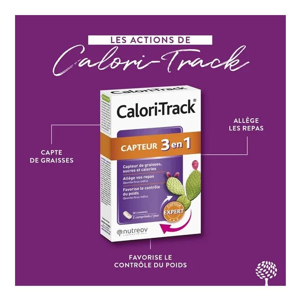 Calori Track Capteur 3 en 1 comprimés