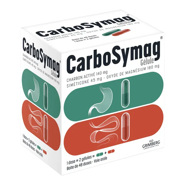 Carbosymag gélule Anti ballonnement