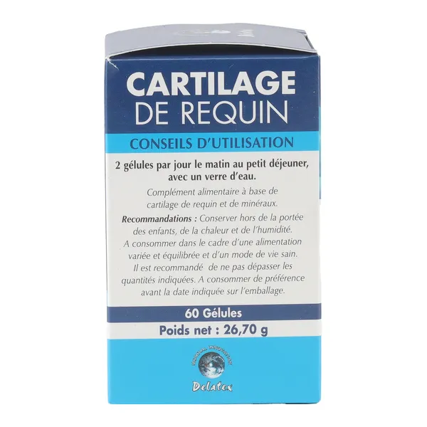 Delatex cartilage de requin gélules