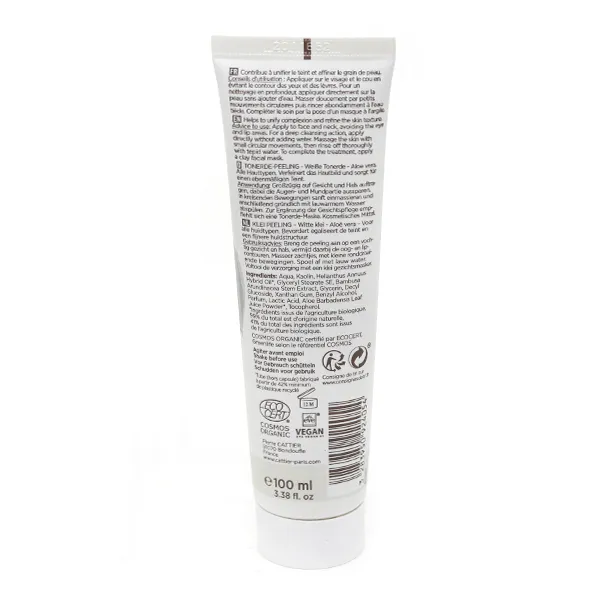 Cattier gommage argile blanche bio
