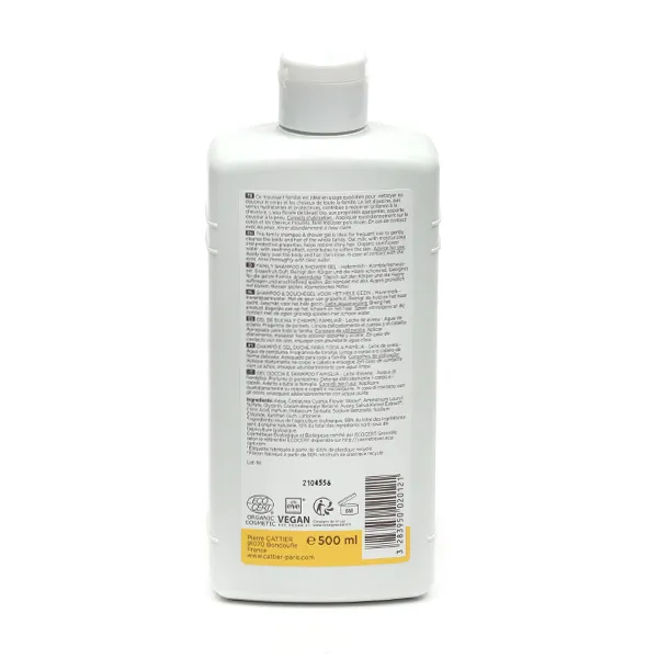 Cattier Gel moussant familial Pamplemousse Bio
