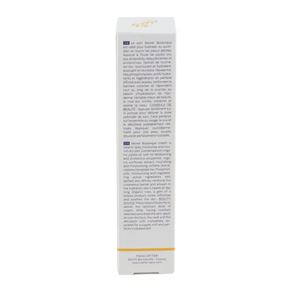 Cattier soin de jour Nourrissant Bio
