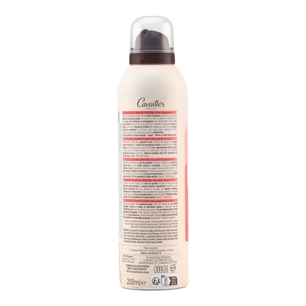 Cavaillès Mousse de douche L'Original Elixir d'agrumes