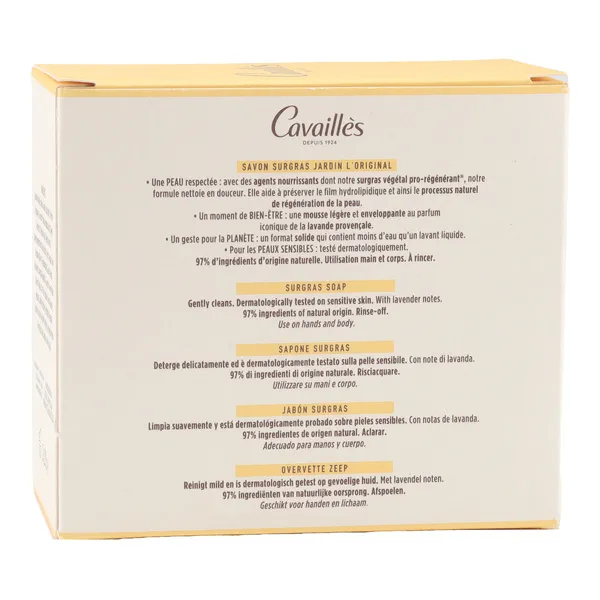 Cavaillès Savon surgras Jardin l'original